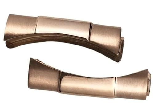 honyeer Solid Curved End Link Endlink For Submariner GMT Daytona 116610 Watch Band