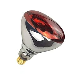 BONGBADA 2 Pack 250W Heat Lamp Red Infrared Bulbs
