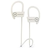 Wireless Sport Bluetooth Headphones - Hd Beats Sound Quality - Sweat Proof Stable Fit In Ear Workout Earbuds - Ergonomic Running Earphones - Noise Cancelling Microphone w/ Travel Case - by Bluephonic