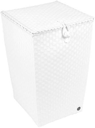 Handed By Panier A Linge Tresse Blanc Handed By Venice Amazon Fr Cuisine Maison