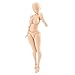StarALL Action Figure Drawing Model Body Chan & Kun Doll Male/Female Mannequin Movebale Action Figure Model for Sketching Painting Drawing Artist Collections Kids Toys