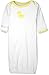 Maybe Baby Kids Infant Boys' and Girls' 3 Pack Set Cotton Baby Gown w/Mitten Cuffs, 0-6 Months, Duck…