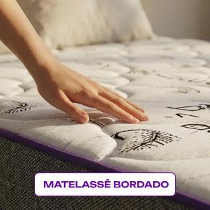 Colchão Solteiro Acction D28, 78x188x12 cm, Espuma D28, Hipoalergênico, Antiácaros, Cinza e Branco, Firmeza Intermediária a Firme Smartz