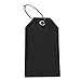 Shacke Luggage Tags with Full Back Privacy Cover w/Steel Loops - Set of 2