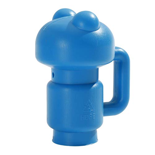 ZIZILAND Trampoline Enclosure Pole Cap for Net Hook, 6 Pieces, Blue