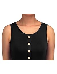 EASYDWELL Vestido informal sin mangas de verano con bolsillos Vestidos de verano para mujer