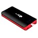 EC Technology Portable Charger 22400mAh Power Bank Ultra High Capacity 3 USB Chargring External Cell Phone Battery Pack with Auto IC and Flashlight for iPhone Android Phone Tablets