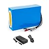 Ebike batterij 36V / 20AH 18650 13S8P Li-ion batterij voor elektrische fietsen 200W-500W Lithium accupack met lader-36V…