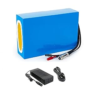 Ebike batterij 36V / 20AH 18650 13S8P Li-ion batterij voor elektrische fietsen 200W-500W Lithium accupack met lader-36V…