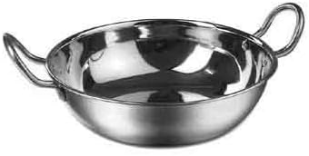 Bhalaria Cookware Stainless Steel Induction Based Kadai 30Cm- (No-15)