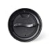 Klean Kanteen Cafe Cap 2.0, Leak Proof Wide Mouth Coffee Mug Cap,Black,One Size