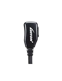 Auricular Walkie Talkie con micrófono Auriculares acústicos de 2 pines para radios Kenwood Baofeng UV 5R BF 888S Arcshell Retevis H 777 RT21 RT22 Radio de dos vías de LUITON (paquete de 10)
