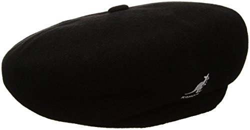 Kangol Men's Wool Hawker Cap, Black, S