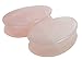 Bandaru Organics Rose Quartz Teardrop Double Flared Stone Plugs