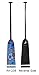 ZJ SPORT IDBF Approved 1-Piece Carbon Fiber Dragon Boat Paddle With Graphics on Blade