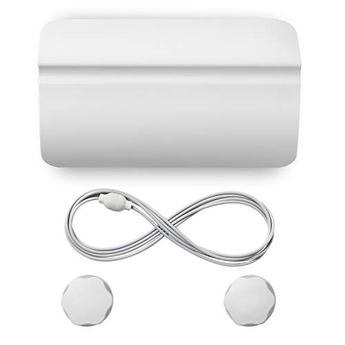 LuDiRo Pet Door Safety Gate Automatic Gate for Dogs Cats Applicable Bathroom Bedroom and Toilet Training-White - Thumbnail 6
