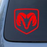 DODGE RAM - Vinyl Car Decal Sticker #1876 | Vinyl Color: Red