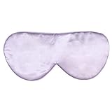 dolly2u Comfortable Silk Eye Mask Sleeping Sleep Mask Eye-shade Eye Cover, Purple
