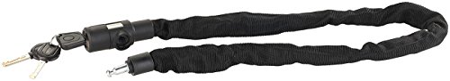 AGT Fahrradkettenschloss: Fahrrad- & Motorrad-Kettenschloss, 6-mm-Kette, spezialgehärtet, 80 cm (Roller-Kettenschloss) – Bild 4