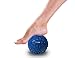 WODSKAI Muscle Massage Ball Myofascial Release Ball for Trigger Point Massage - 4.72 inch Therapy Muscle Knots Lacrosse Ball, Yoga Therapeutics with Carrying Bag (Blue 12cm)