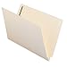 Smead End Tab Fastener File Folder, Shelf-Master Reinforced Straight-Cut Tab, 1 Fastener, Legal Size, Manila, 50 per Box (37110)