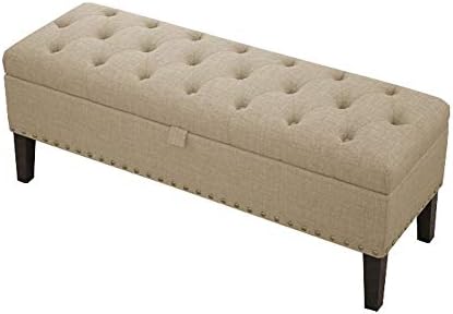 Household Bed End Stool Sofa Stool Wood Storage Stool Living Room Clothing Store Rest Stool Bench Linen Storage Box Change Shoe Bench Gw Color Flax Size L60 W40 H45cm Amazon Com Au Home