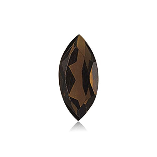 Mysticdrop 0.88-1.08 Cts of 10x5 mm AAA Marquise Cut Smoky Quartz (1 pcs) Loose Gemstones