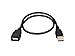 USB 2.0 A Male to A Female Extension 28/24AWG Cable  - 1.5ft primary