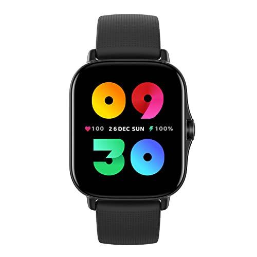 GTS 2 New Version Smartwatch para Hombre Mujer, Reloj Inteligente con Alexa, Llamadas Bluetooth, 90+ Modos Deportivos, Pulsómetro, Monitor de Sueño, Pulsera de Actividad para Android iOS