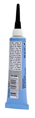 Pebeo Setasilk Silk Painting Water Based Gutta 20-Milliliter Tube, Colourless