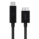 Belkin USB-IF Certified 3.1 USB-C (USB Type C) to Micro-B Cable, 3 Feet / 0.9 Meters