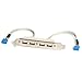 StarTech.com 4 Port USB A Female Slot Plate Adapter - T - USBPLATE4