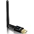Wifi Adapter 600Mbps EDUP Wireless Usb Adapter ac600 2.4GHz/5.8GHz Dual Band Usb Adapter 2dBi External Antennas