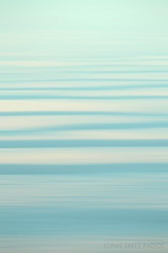 Abstract Photography - 'Hues Of Blue' - Minimalist Fine Art Photography Print by Sophie Takes Photos
