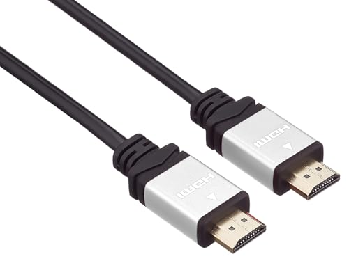 PremiumCord 4K High Speed HDMI-kabel 3 m, compatibel met video 4K 2160p, Full HD 1080p, Deep Color, 3D, ARC, HDR, 10,2 Gbps, vergulde aansluitingen, zwart