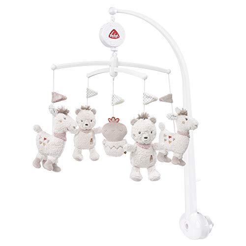 Fehn Mobile Musical Australia Boite A Musique Mobile Avec Adorables Animaux Gris Doux Pour Bebe De 0 A 5 Mois Hauteur 65 Cm Diametre 40 Cm Reconditionne Reepeat