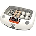 A&I Brooders and Incubators R-Com MX-20 Max 20 Automatic Digital Auto-Turning Egg Incubator with Bonus Quail Tray