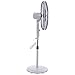 Costway 18-Inch Pedestal Fan 3-Speed Oscillating Stand w/ Manual Control Timer