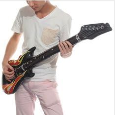 Tuk789 VIP40 Inflatable Flame Guitar Musical Instrument Toy Pool Party