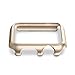 Josi Minea Apple Watch [38mm] Aluminum Protective Shell Bumper Case Cover - Premium Anti-Scratch & Shockproof Guard Shield for Apple Watch Series 3, 2 & 1 - 38mm [ Gold ]