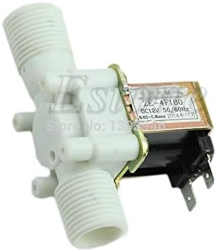 New 12V Electric Solenoid Valve Magnetic DC N/C Water Air Inlet Flow Switch 1/2"