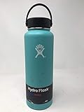 Hydro Flask 40 oz Double Wall Vacuum Insulated Stainless Steel Leak Proof Sports Water Bottle, Wide Mouth with BPA Free Flex Cap, Mint