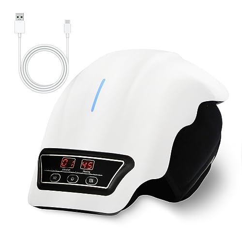 XIAOLANG Knee Massager, Cordless Knee Massager for Circulation and Pain Relief, with 9 Modes of Vibrating Massage and 3 Levels of Heating for Swelling Stiff Joints