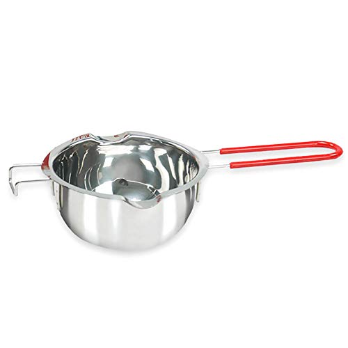 304 Stainless Steel Double Boiler,Candle Making Kit,Melting Pot for Butter Chocolate Candy Butter Cheese Caramel - Thumbnail 4