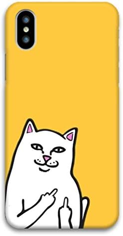 Peachy Baby Featuring Ripndip Compatible with iPhone Xs Max Soft Decorative Phone Case Cover Cool Accessories Lots of Options (D) Yellow