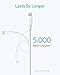 Anker Powerline 6ft Lightning Cable, MFi Certified for iPhone Xs/XS Max/XR/X / 8/8 Plus / 7/7 Plus / 6/6 Plus / 5s / iPad, and More(White)