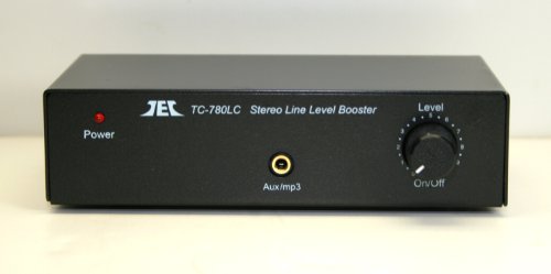 TCC TC-780LC Stereo Line Level Amp / Booster with iPod Jack; BLACK VERSION - Thumbnail 4