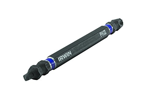 Click Here to See More Images IRWIN Tools 1871073 Impact Performance Series Double-Ended Screwdriver Number-2 Phillips Power Bit, 4-Inch