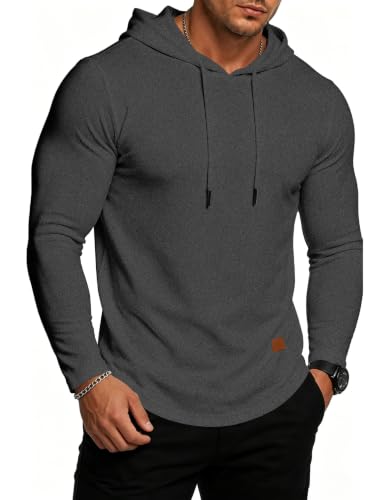 Dokotoo Men's Fleece Hoodie Sweatshirt