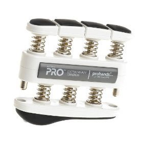 Gripmaster Pro Hand/Finger Strengthener-Gray xtra Heavy Tension-11 lbs Per Finger